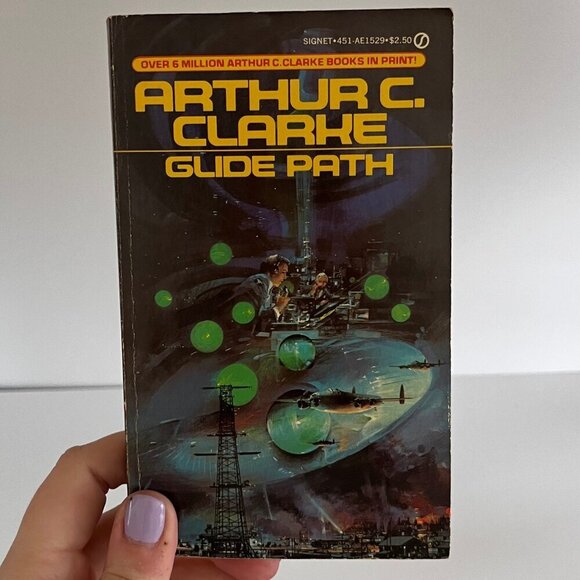 1970s Glide Path by Arthur C. Clarke Signet Paperback #451 Vintage WWII Fiction - Picture 1 of 5